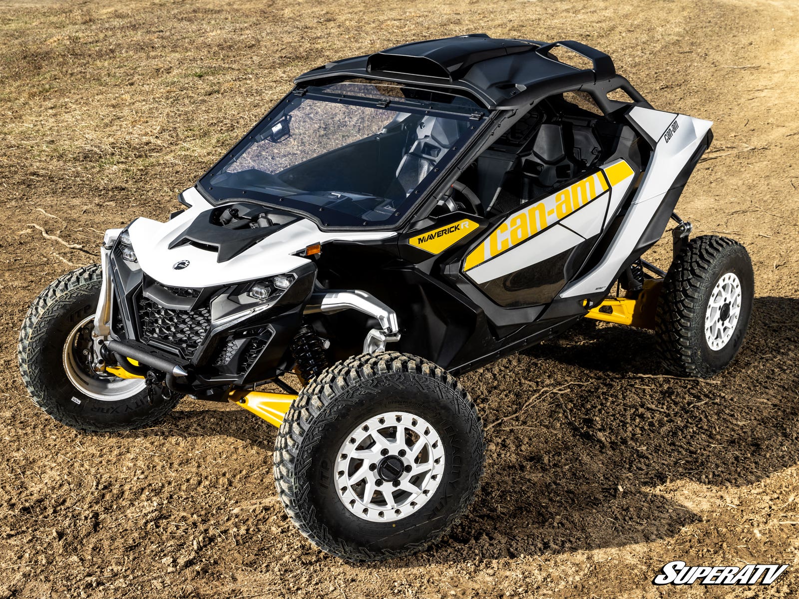 Can-Am Maverick R MaxDrive Power Flip Windshield