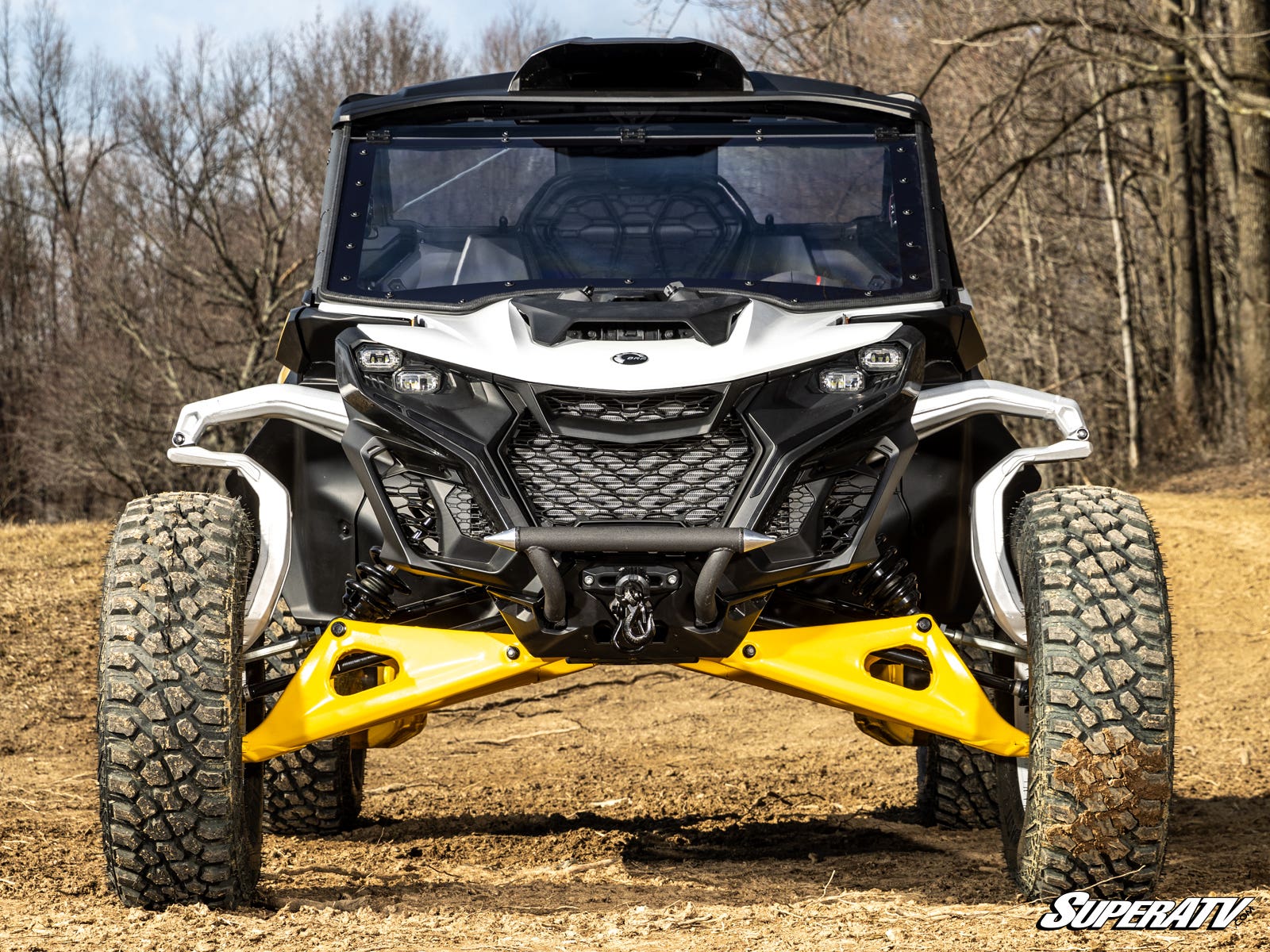 Can-Am Maverick R MaxDrive Power Flip Windshield