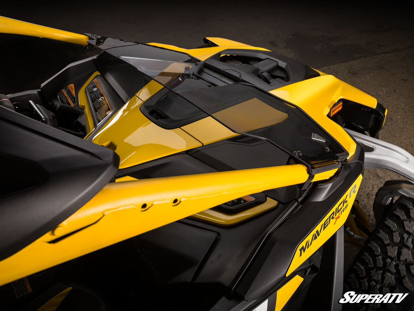 Assault Industries Can-Am Maverick R Half Windshield