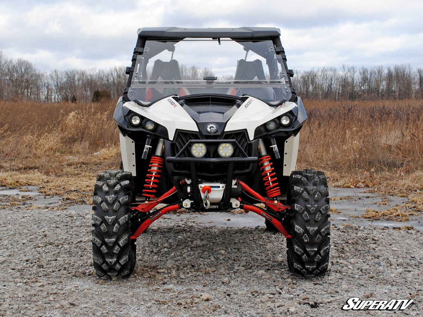 Can-Am Maverick Scratch Resistant Flip Windshield