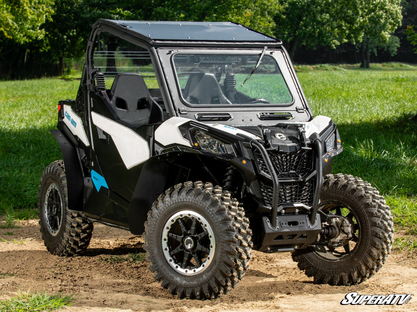 Can-Am Maverick Trail Flip Down Glass Windshield