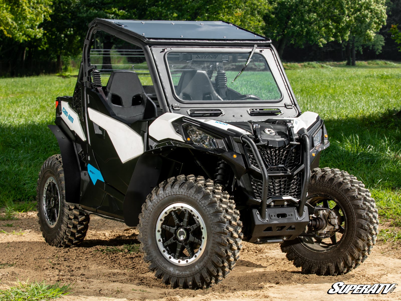 Can-Am Maverick Sport Flip Down Glass Windshield