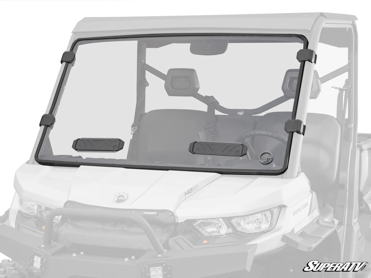 Can-Am Defender Scratch Resistant Vented Full Windshield