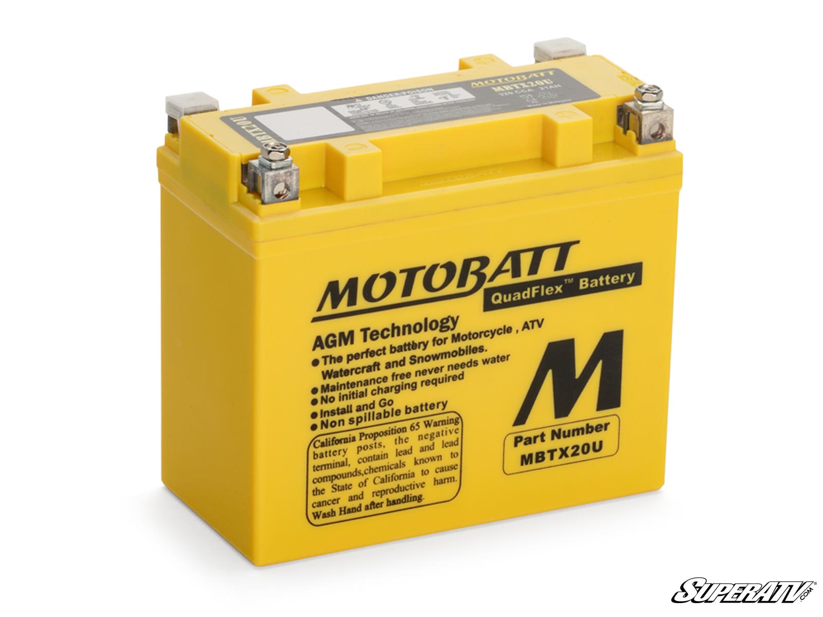 Can-Am Commander Motobatt Battery Replacement