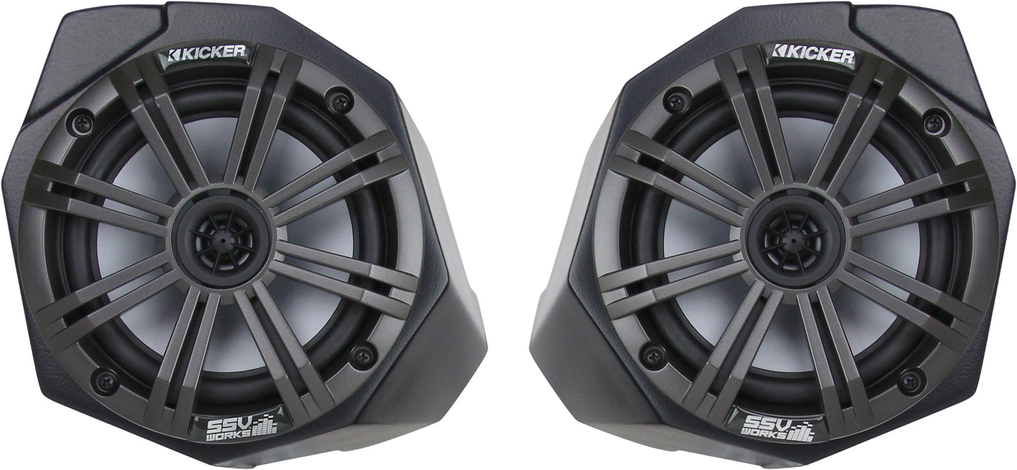 Front Kick Panel Kicker Speaker Can