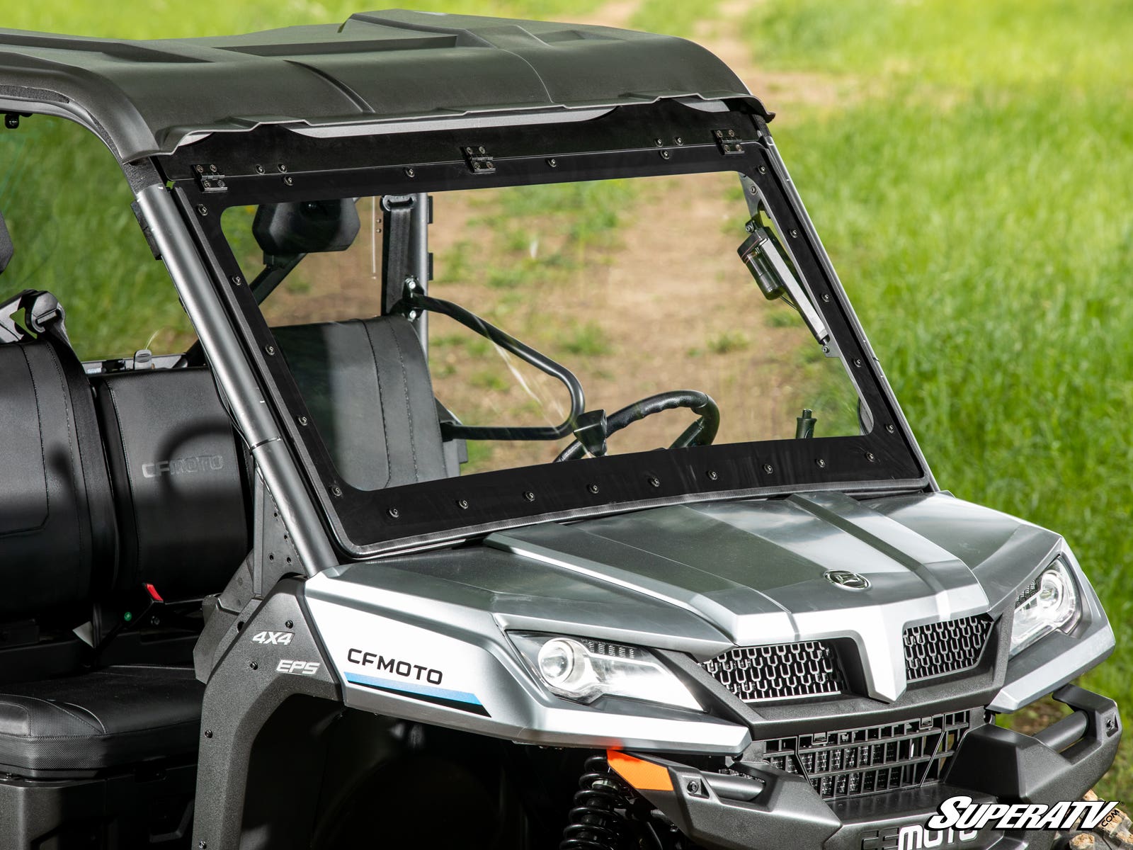 CFMOTO UForce 1000 MaxDrive Power Flip Windshield