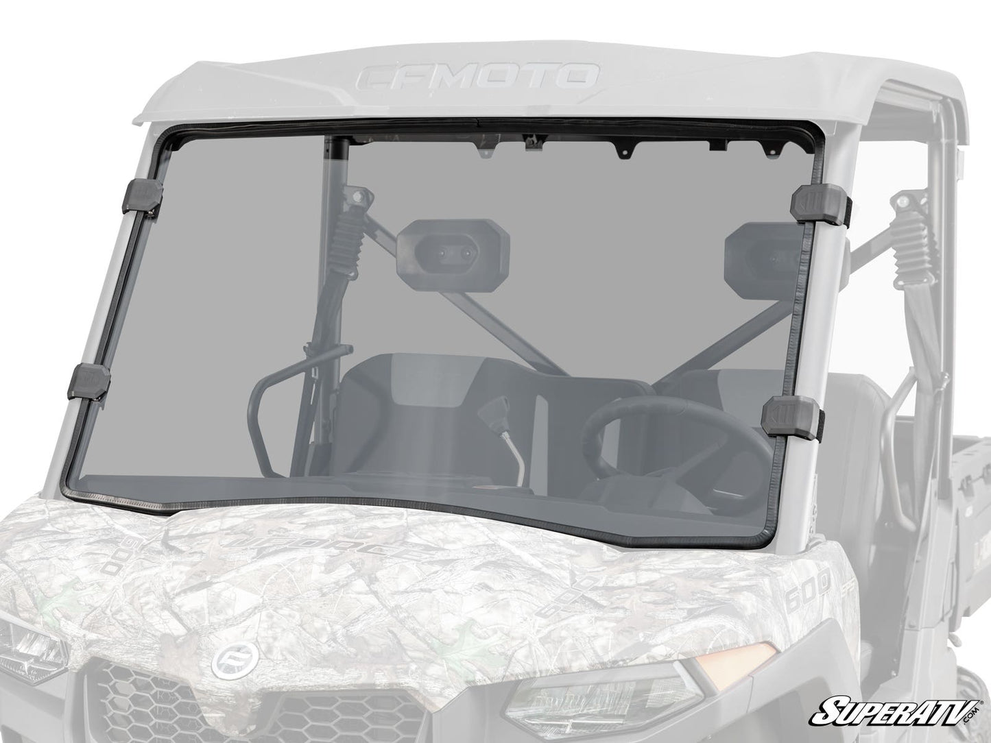 CFMOTO UForce 600 Scratch-Resistant Full Windshield