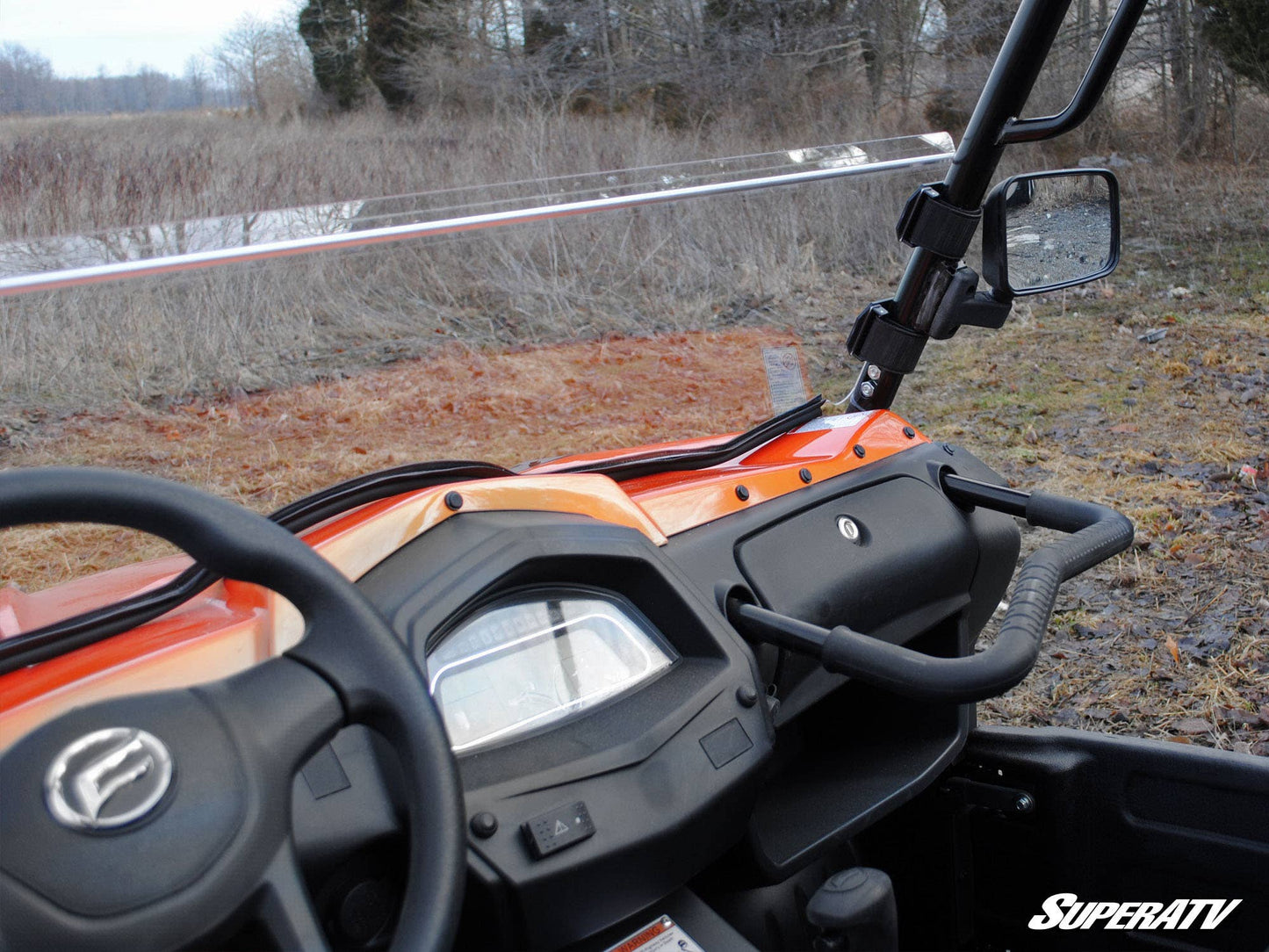 CFMOTO UForce 500 Scratch-Resistant Half Windshield