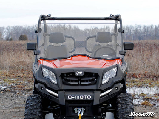 CFMOTO UForce 800 Full Windshield—Scratch-Resistant