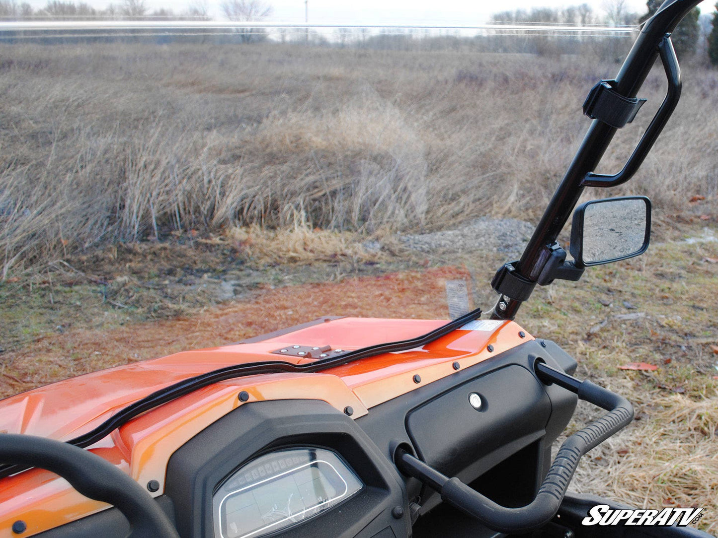 CFMOTO UForce 800 Full Windshield—Scratch-Resistant