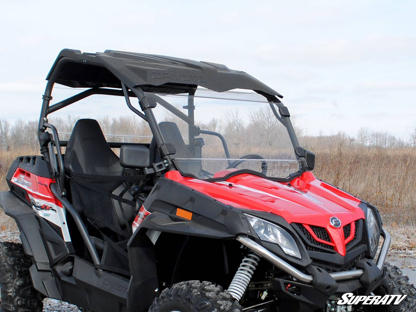 CFMOTO ZForce 800 Scratch Resistant Full Windshield