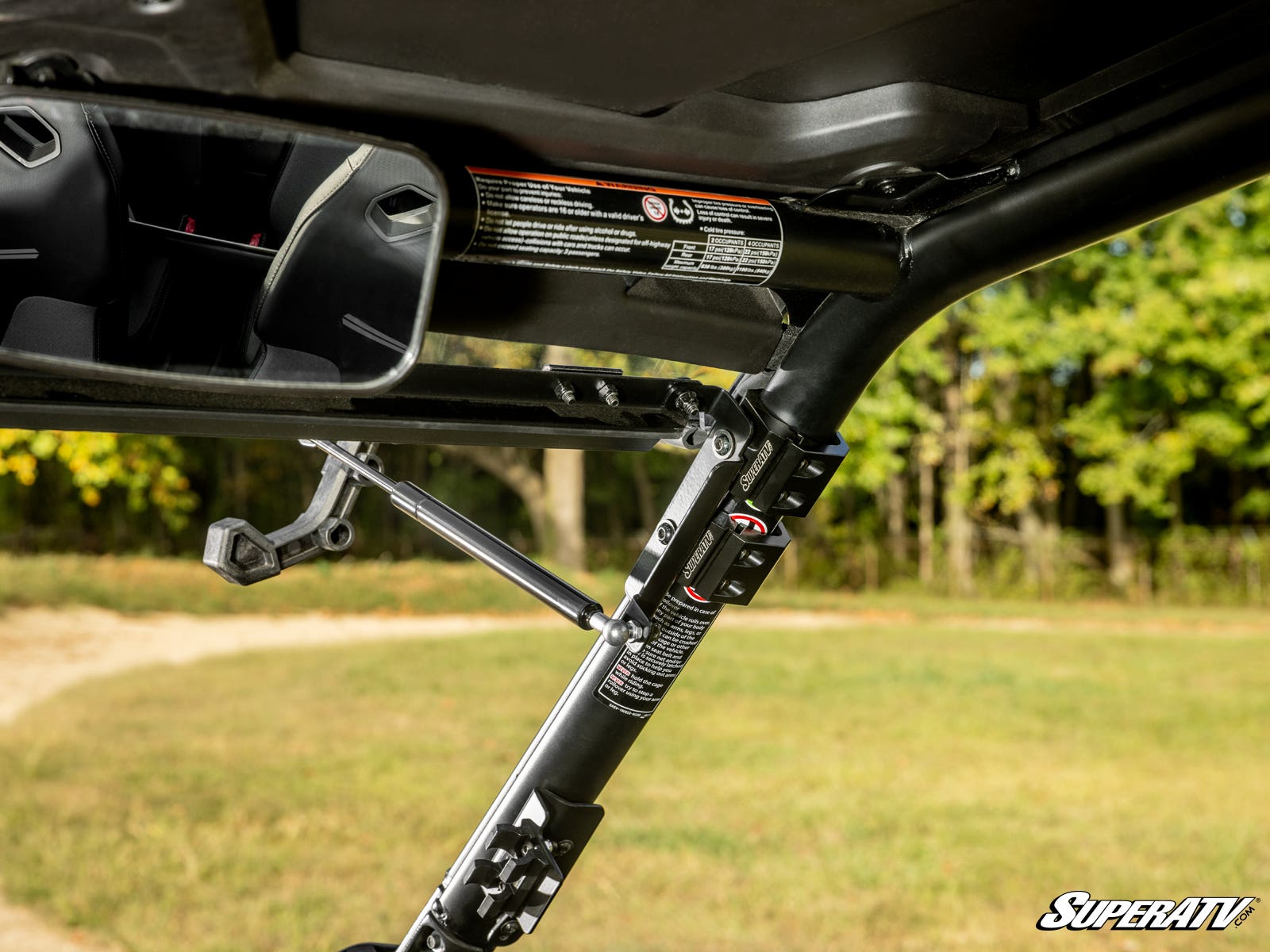 CFMOTO ZForce 800 Trail Scratch-Resistant Flip Windshield