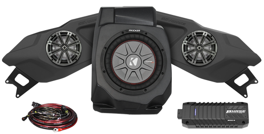 3 Speaker Plug And Play Kit Kicker Ride Command