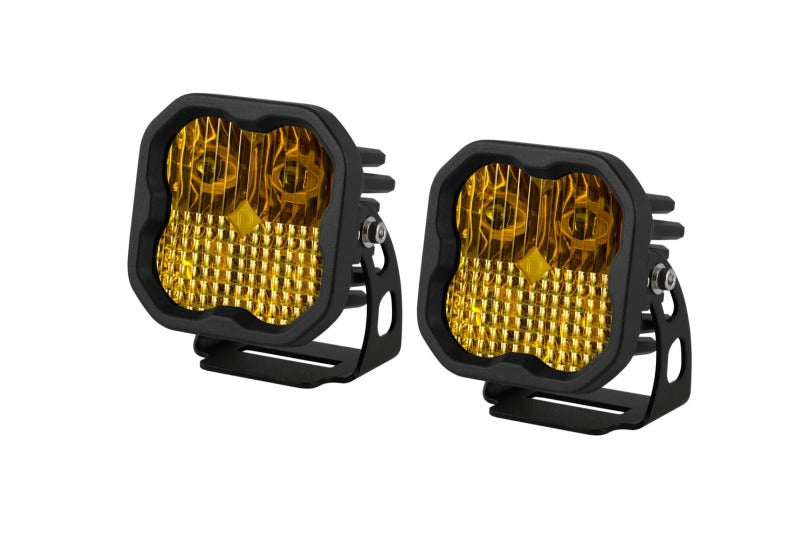 Diode Dynamics SS3 LED Pod Pro - Yellow Combo Standard (Pair)