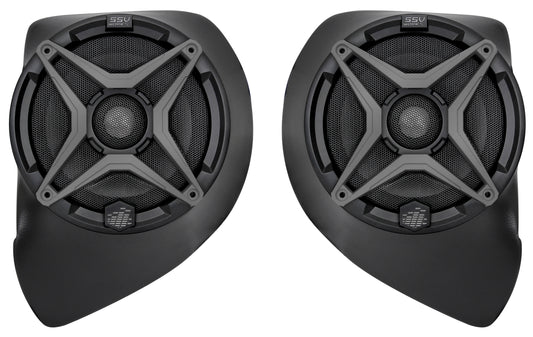Front 6.5" Speaker Pods