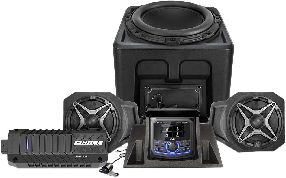 3 Speaker Kit Phase Eq W/ Jvc Controller