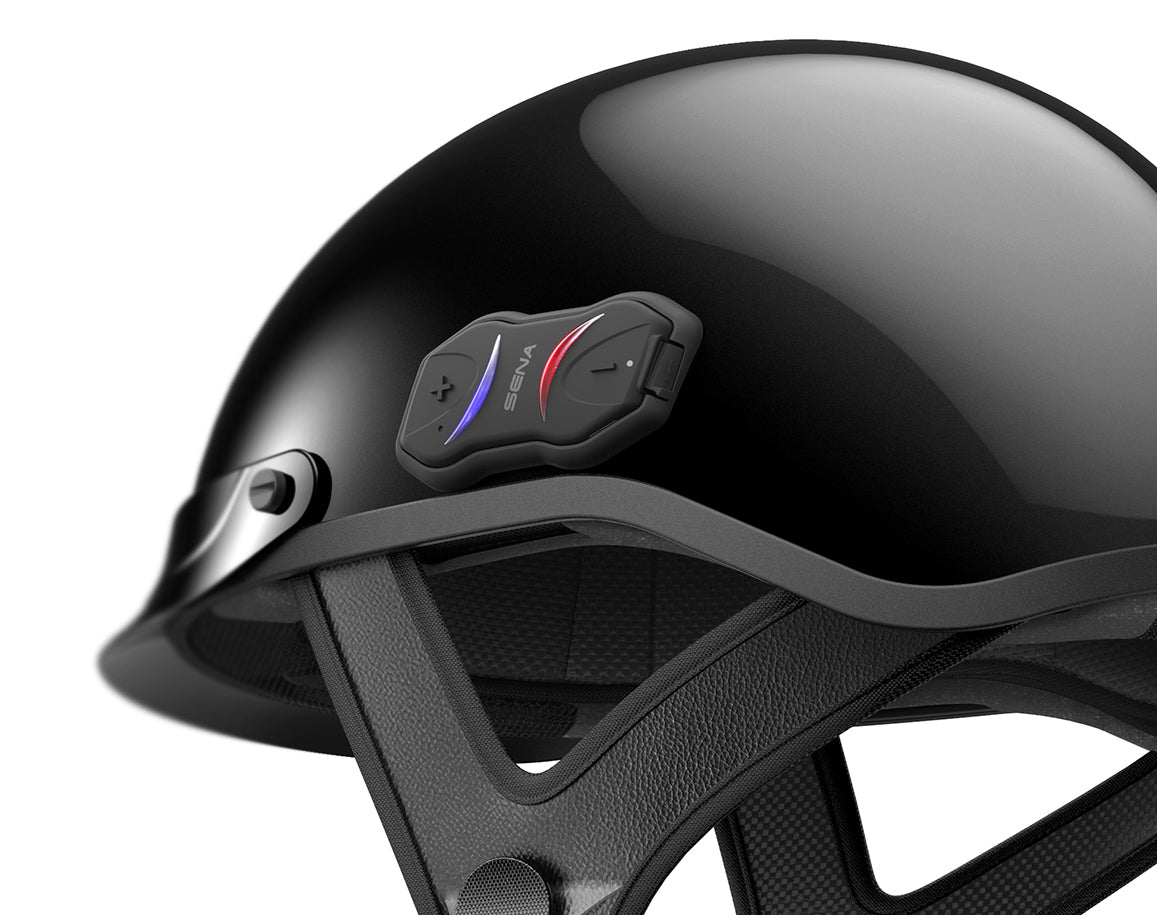 Cavalry Bluetooth Half Helmet Black Md