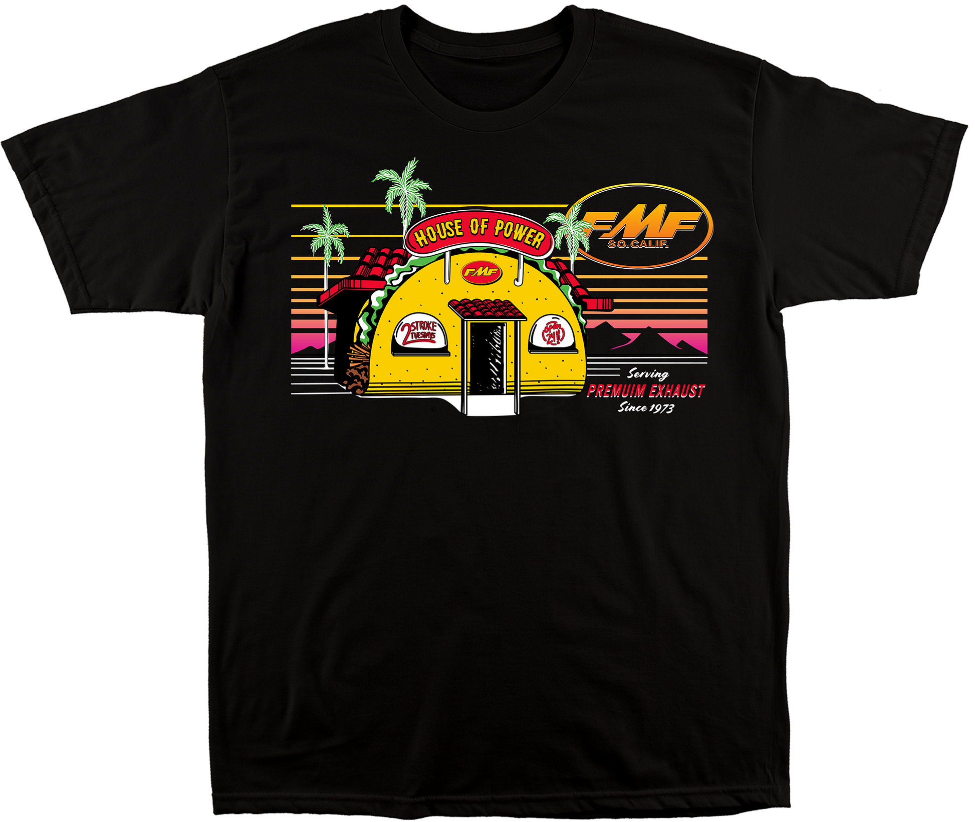 Casa De Tacos Tee Black Lg