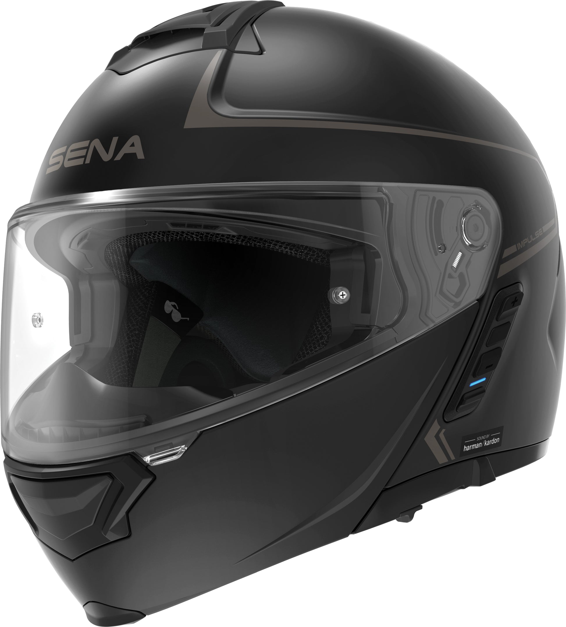 Impulse Flip Up Helmet Matte Black 2x
