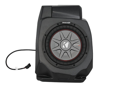 10" Kicker Sub Under Dash W/ Amp Pol