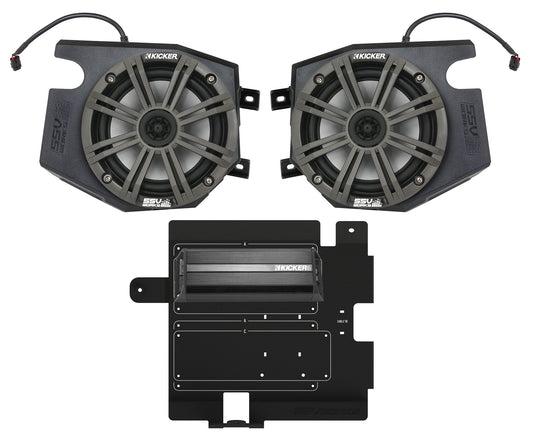 2 Speaker Kicker Kit Rzr 900s 1000 1000s Turbo