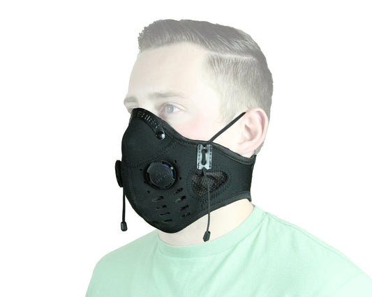 Elite Series Neoprene Dust Mask Black