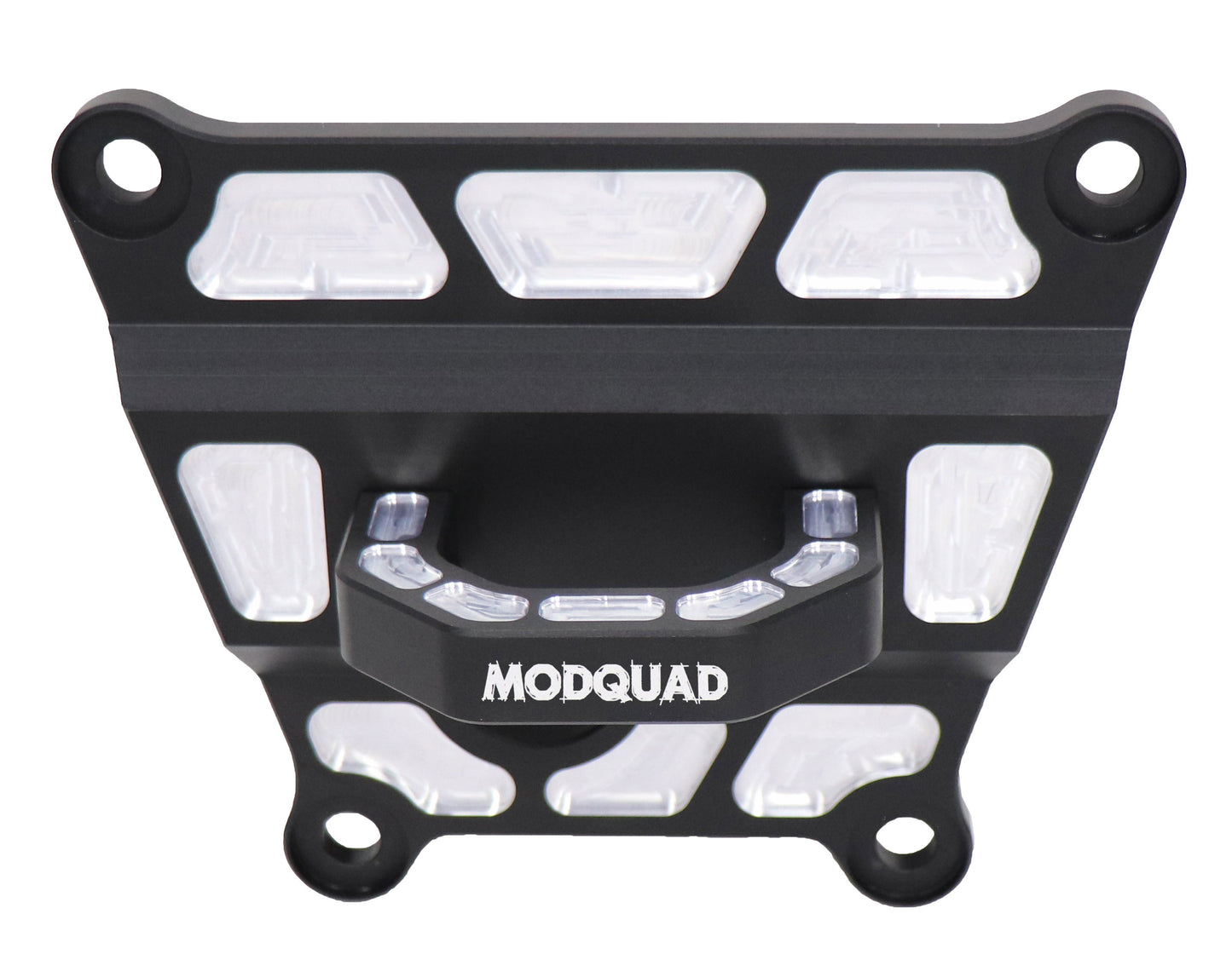 Rear Differential Plate W/Hook Black Pol