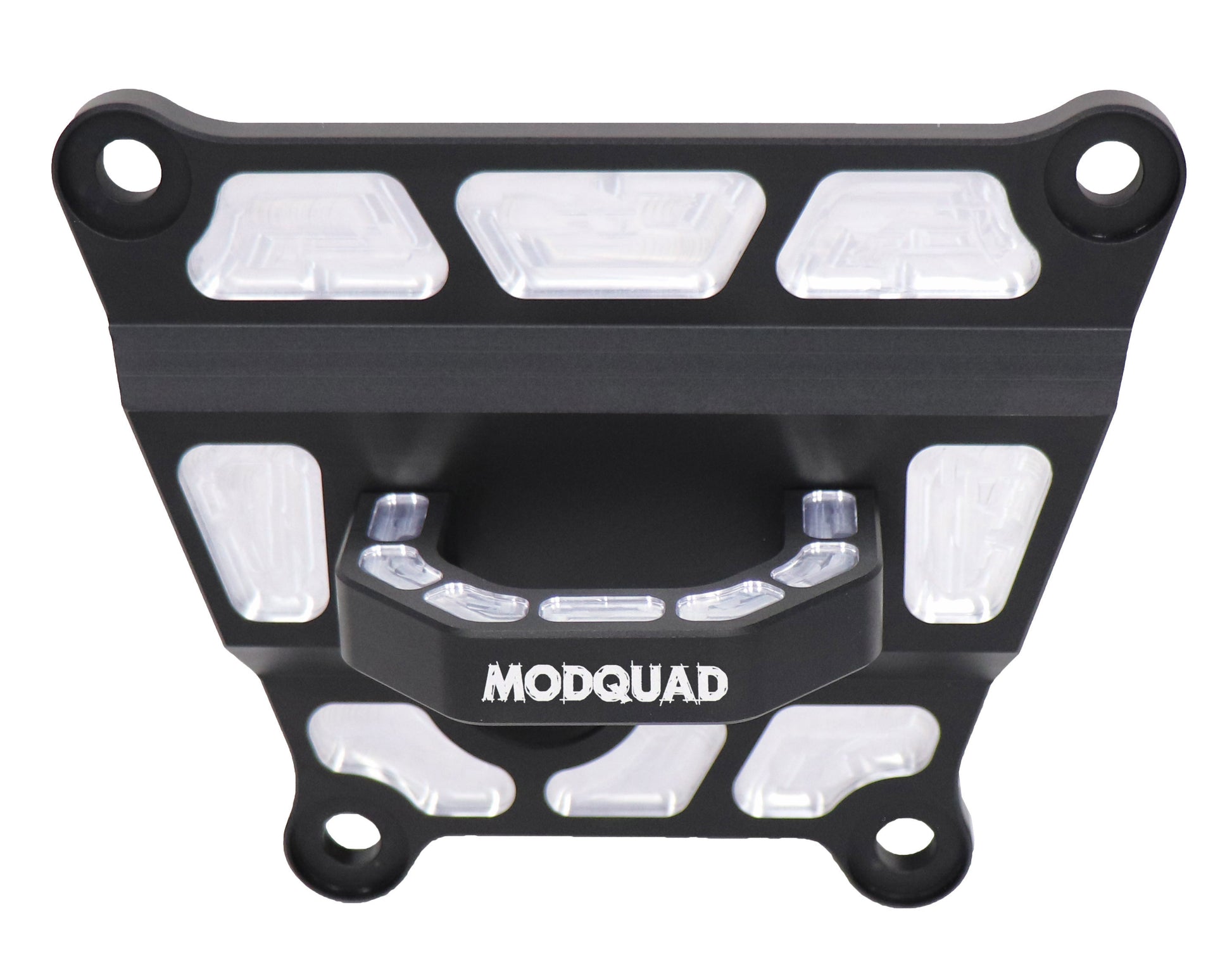 Rear Differential Plate W/Hook Black Pol