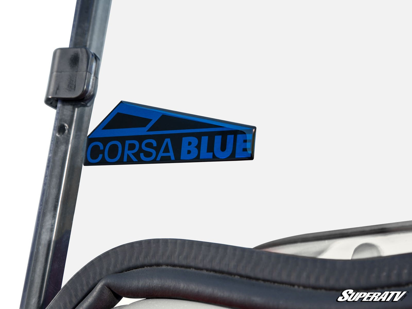 Corsa Blue E-Z-GO RXV Flip Down Windshield