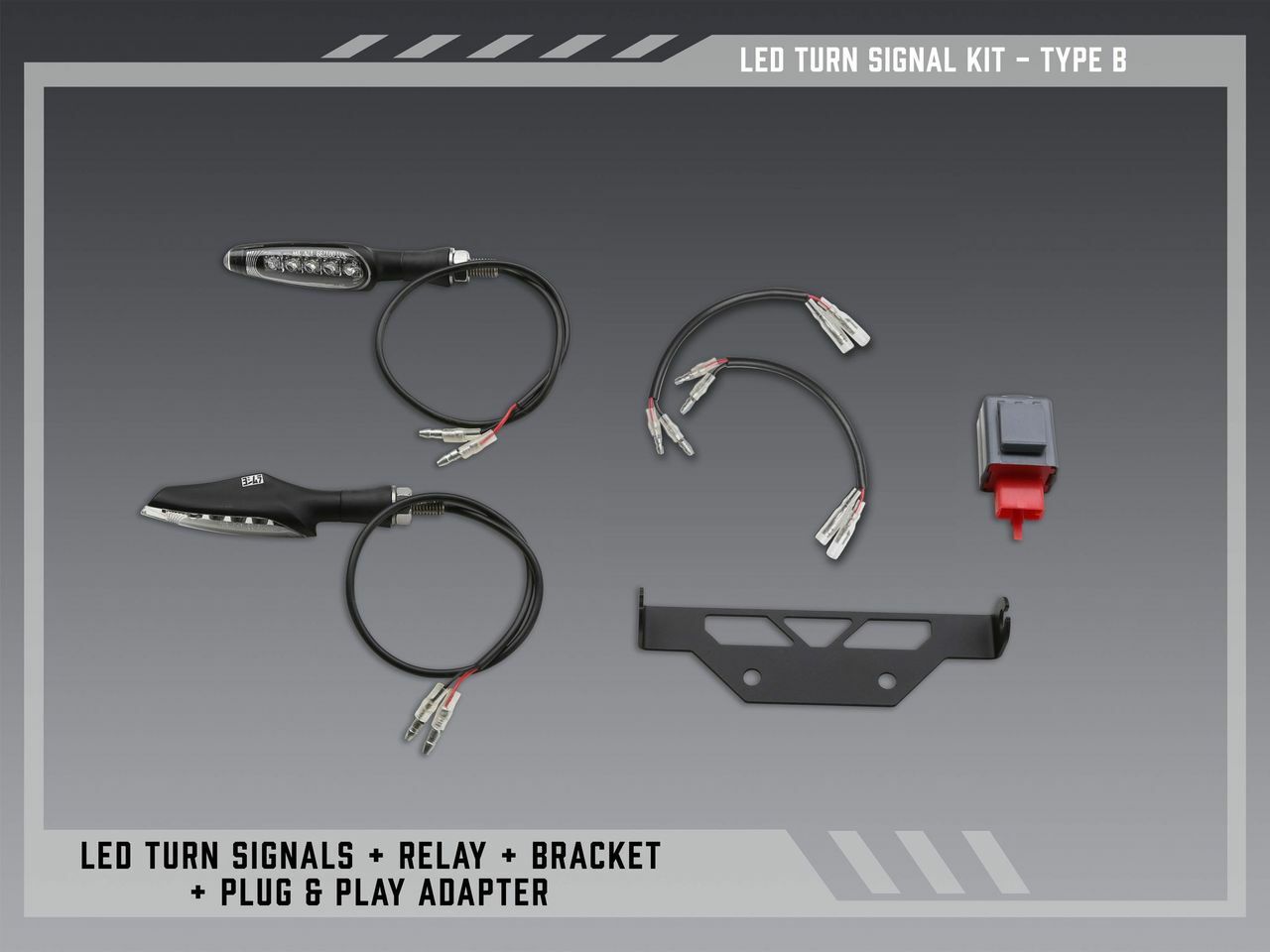 Fe V2 Stnd Led Turn Sig Kit K