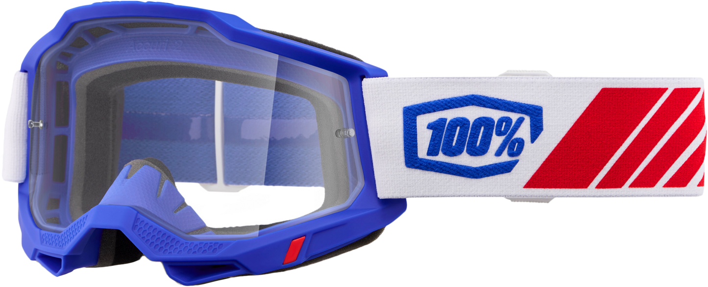 ACCURI 2 GOGGLE KOLBY CLEAR LENS