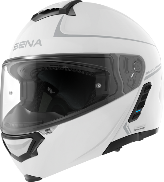 Impulse Flip Up Helmet Gloss White 2x