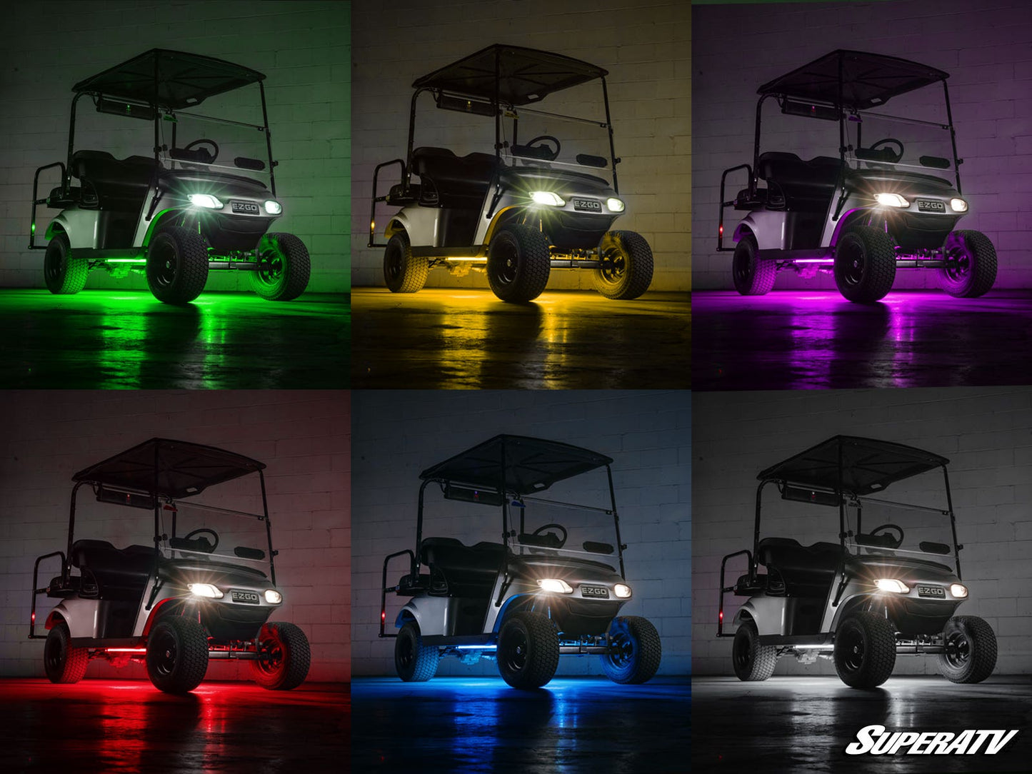 Metra Powersports Golf Cart LED Underglow Lights