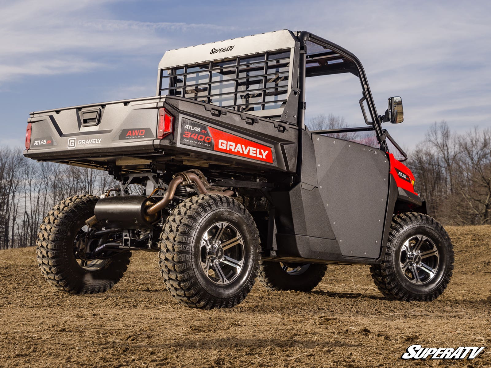 Gravely Atlas JSV Headache Cargo Rack