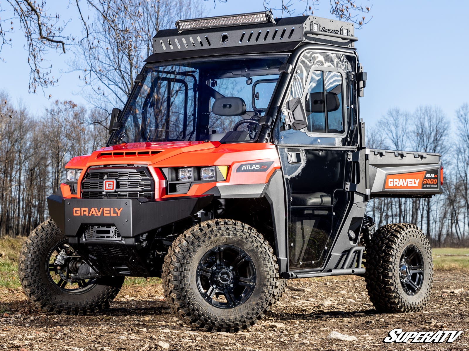 Gravely Atlas 3400 JSV Heavy-Duty Nerf Bars