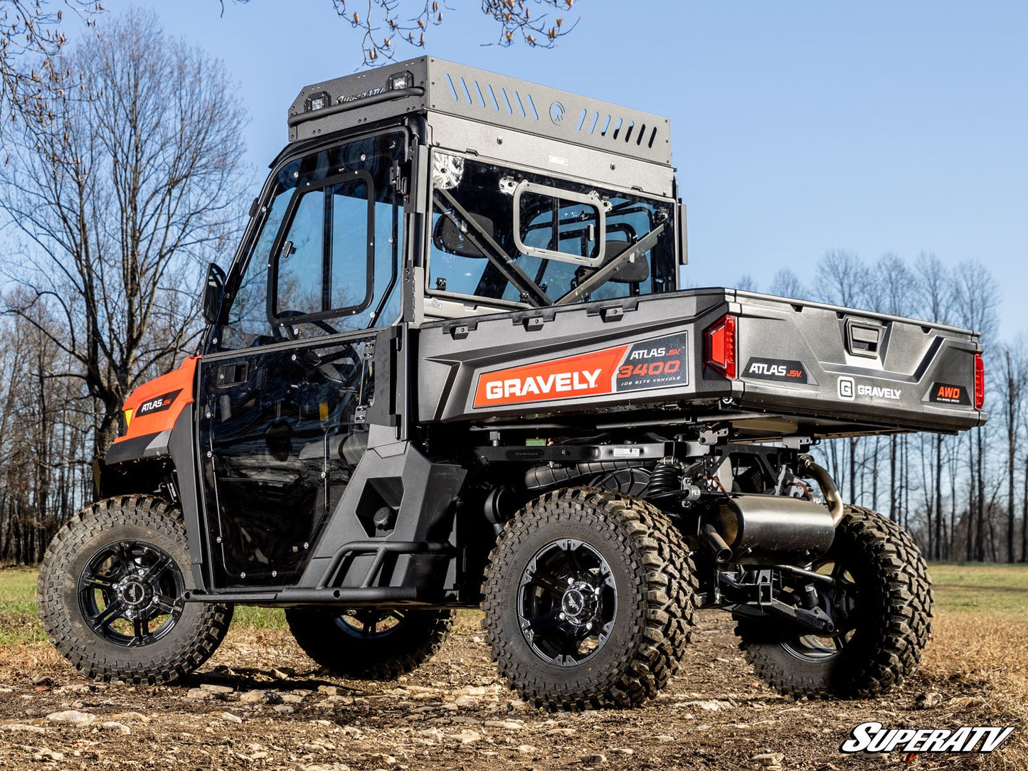 Gravely Atlas 3400 JSV Heavy-Duty Nerf Bars