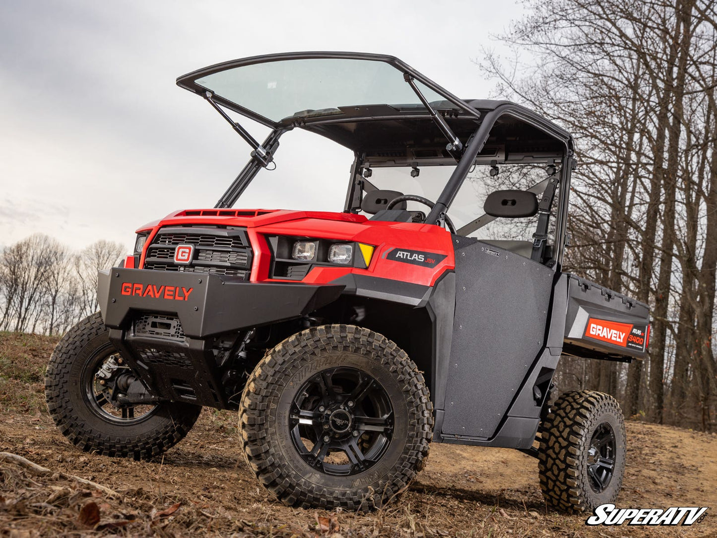 Gravely Atlas JSV MaxDrive Power Flip Glass Windshield