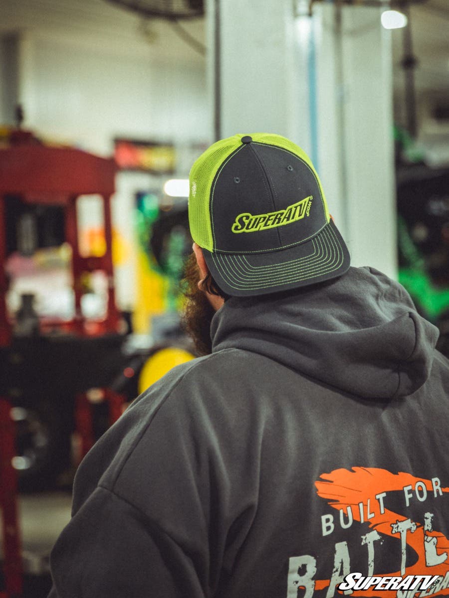 Green and Gray SuperATV Trucker Hat