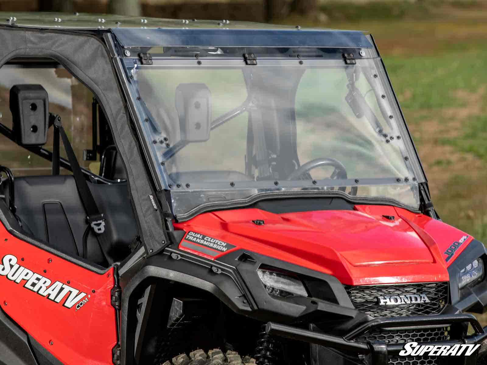 Honda Pioneer 1000 MaxDrive Power Flip Windshield