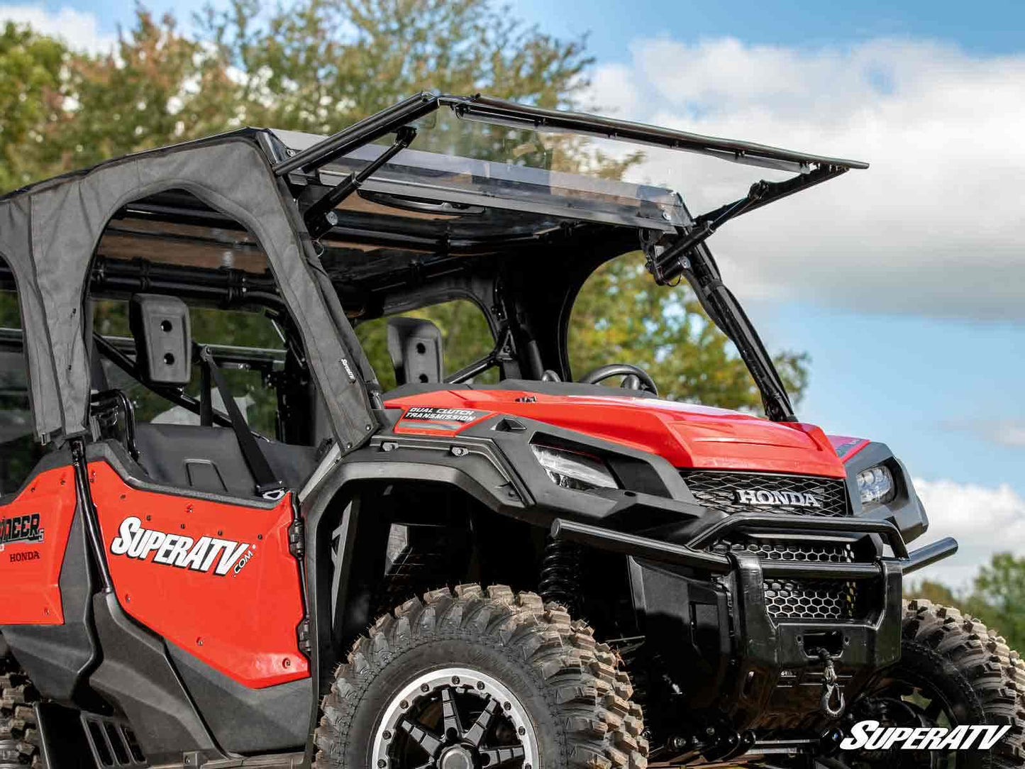 Honda Pioneer 1000 MaxDrive Power Flip Windshield