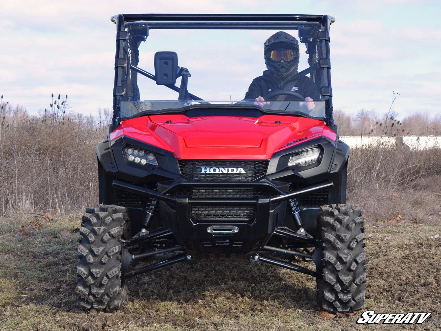 Honda Pioneer 1000 Scratch Resistant Full Windshield