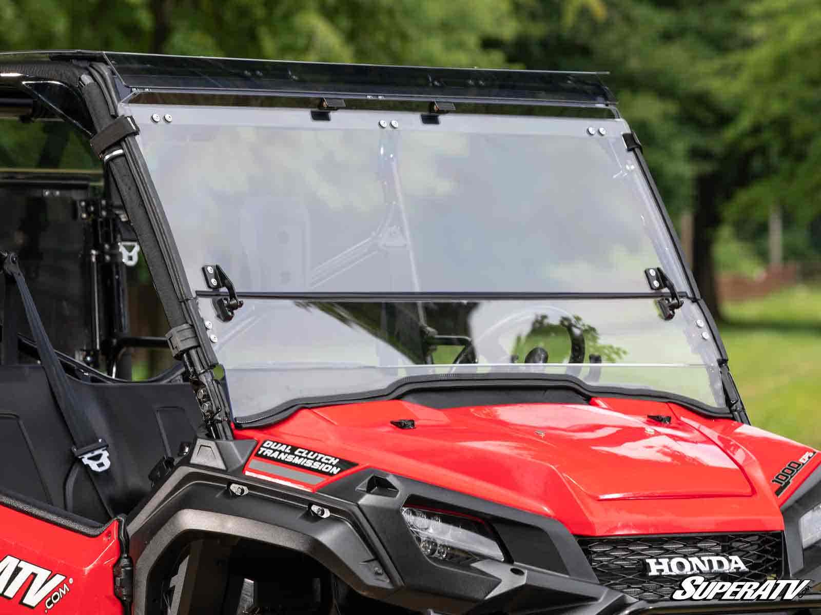 Honda Pioneer 1000 Scratch-Resistant 3-in-1 Windshield