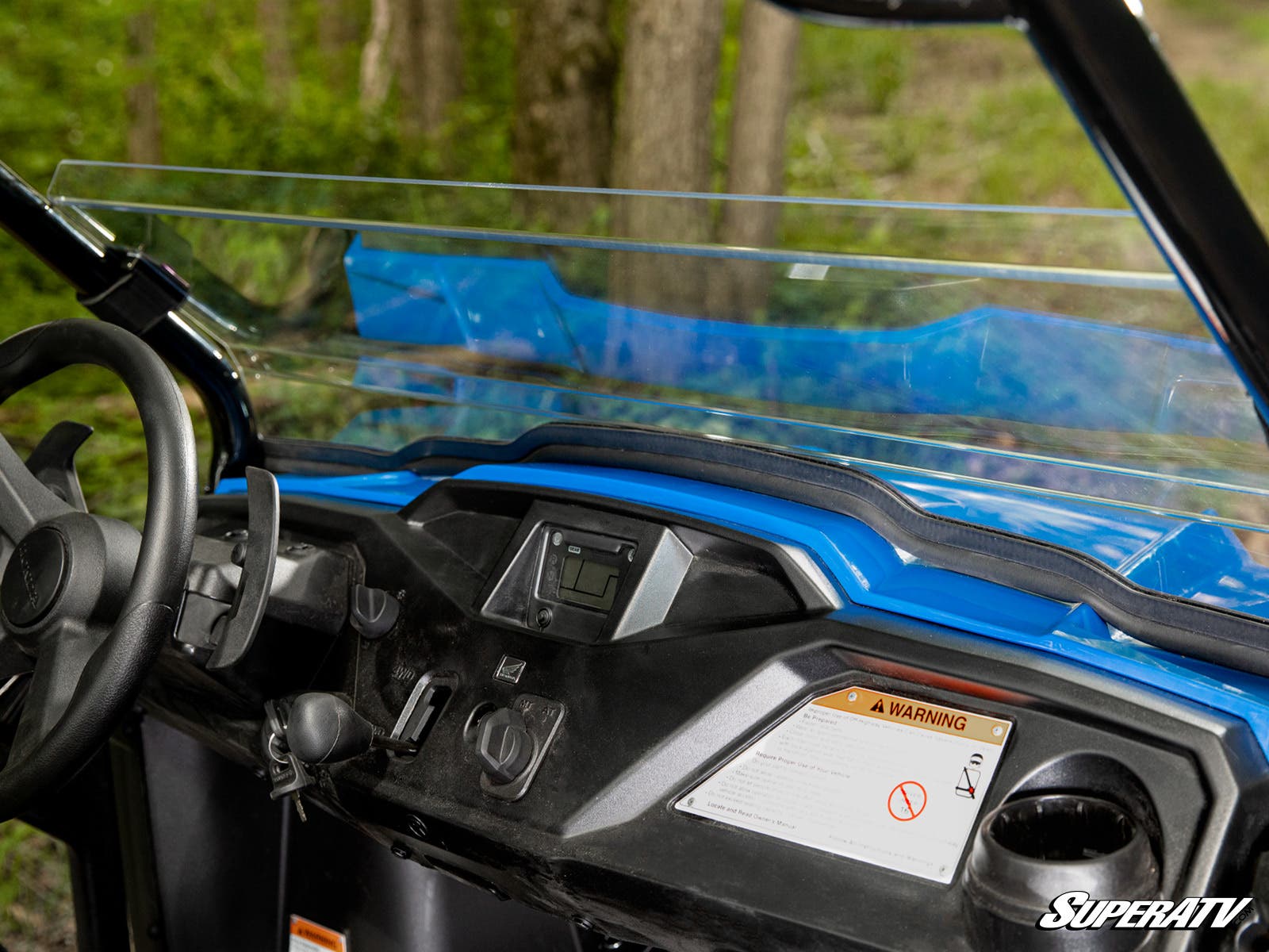 Honda Pioneer 500 Half Windshield 