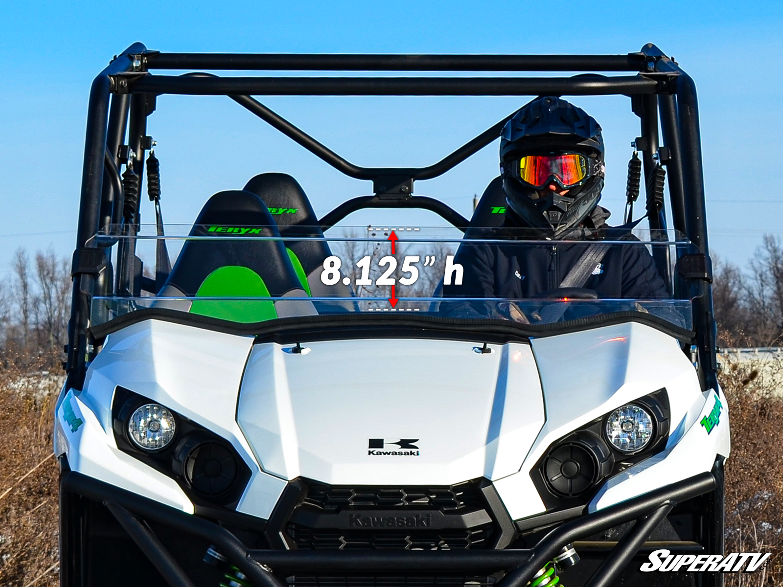 Kawasaki Teryx 800 Half Windshield