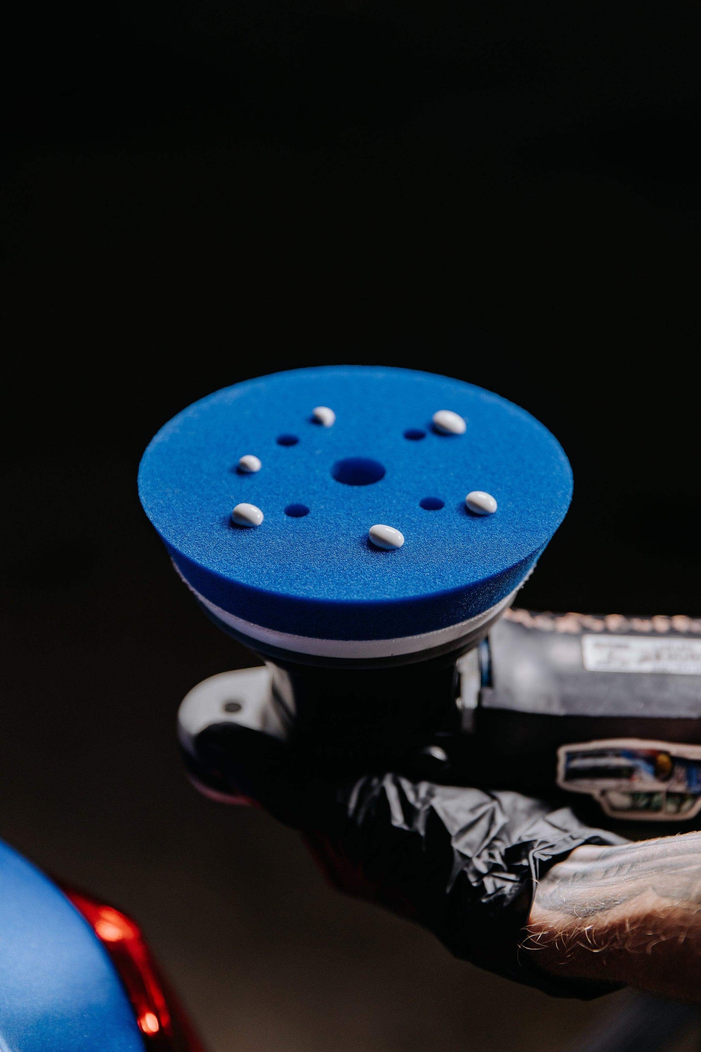 Hydrosilex Foam pad Blue (MEDIUM) cut