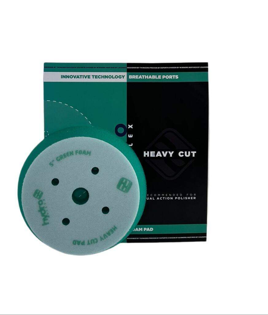 Hydrosilex Foam pad Green (HEAVY) cut