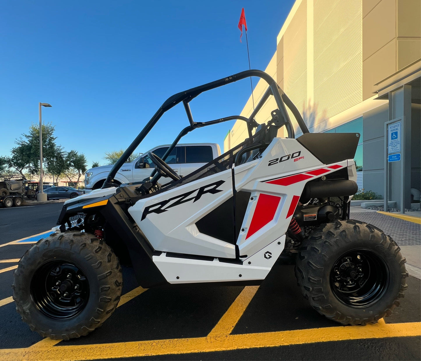 POLARIS RZR 200 - KICK PLATES