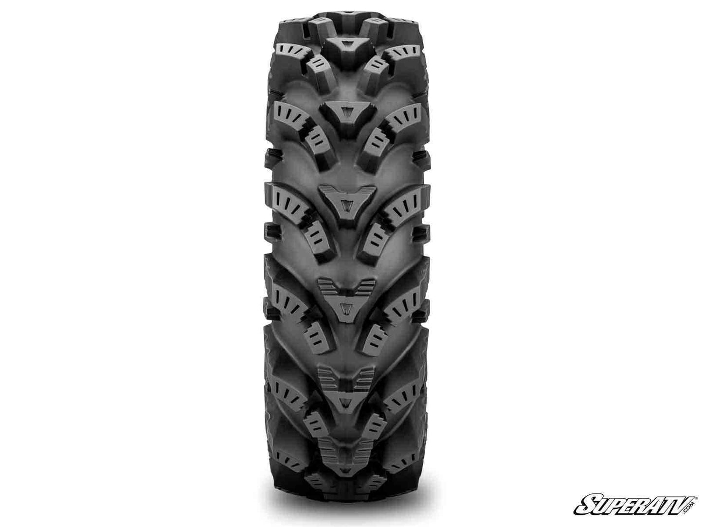 Intimidator Tires 34x10.5x14 on 15" Healy Lock Series Wheels 4/137 Pattern