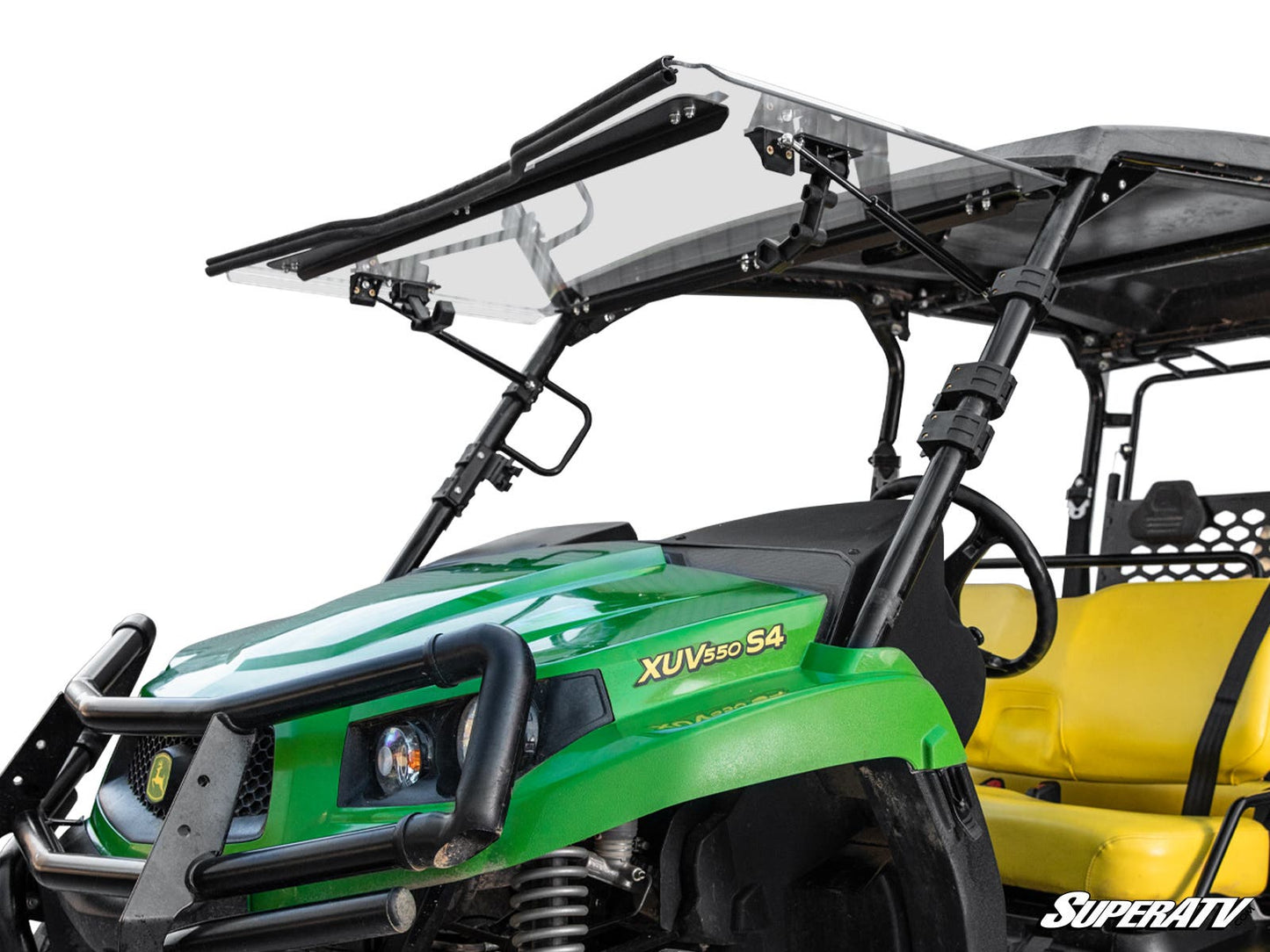 John Deere Gator XUV560 Scratch-Resistant Flip Windshield