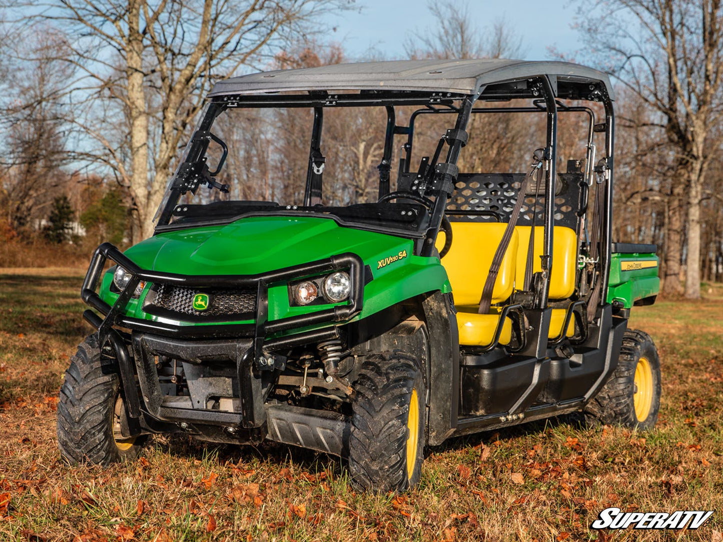 John Deere Gator XUV550 Scratch-Resistant Flip Windshield